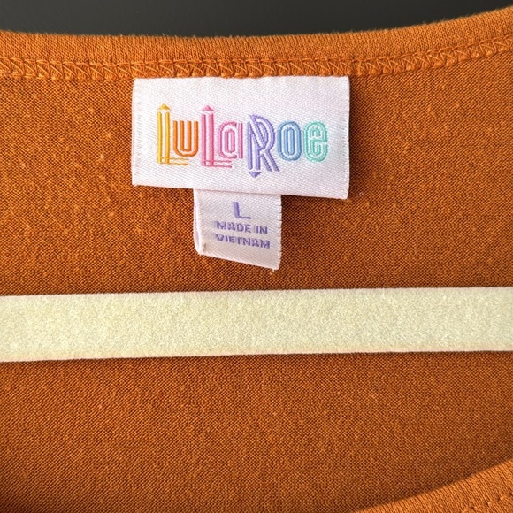 Lularoe | Orange | Women's Top | Size Large - Picture 3 of 7